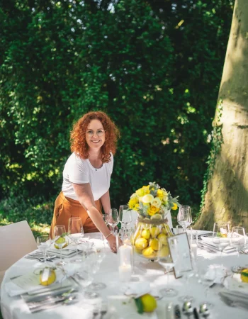 Tischdekoration Details