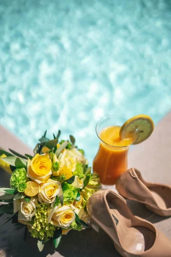 Brautstrauß und Hochzeitsdetails bei einer Hochzeit in Mainz